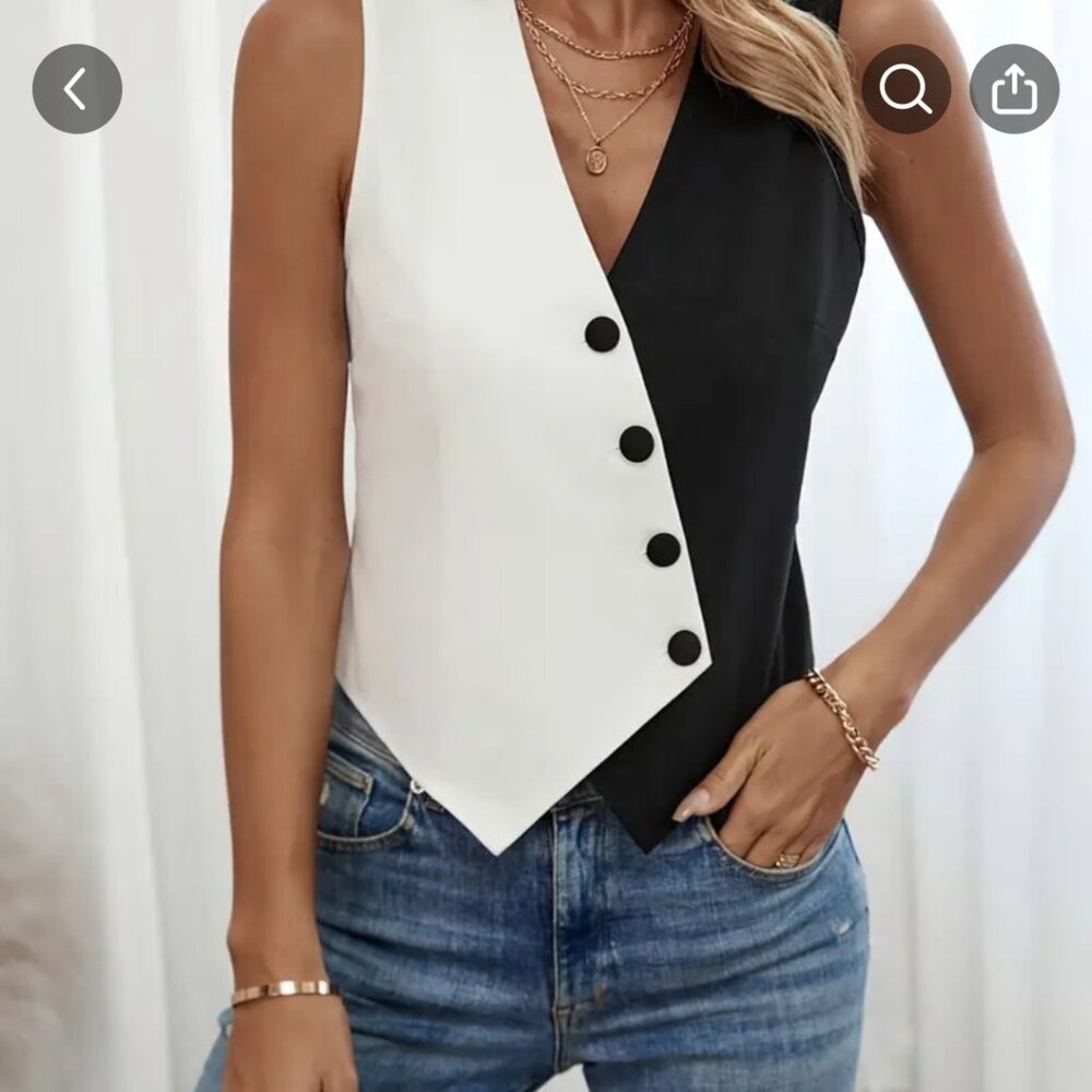Colourblock Vest - Picture 4 of 4